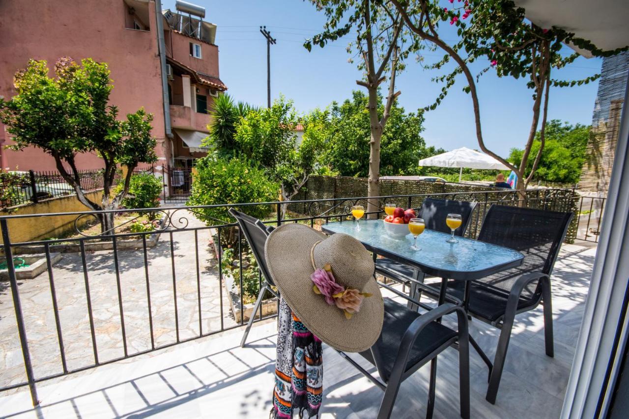 Irini Apartments And Studios Ájosz Górdiosz Kültér fotó